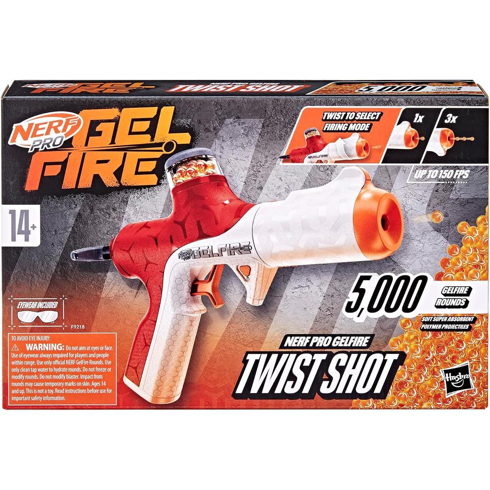 NERF LANZADOR PRO GELFIRE TWIST SHOT CON 5000 RONDAS - 3