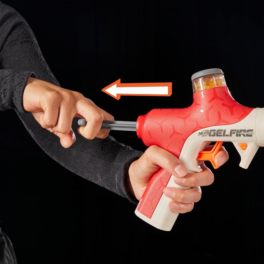 NERF LANZADOR PRO GELFIRE TWIST SHOT CON 5000 RONDAS - 5