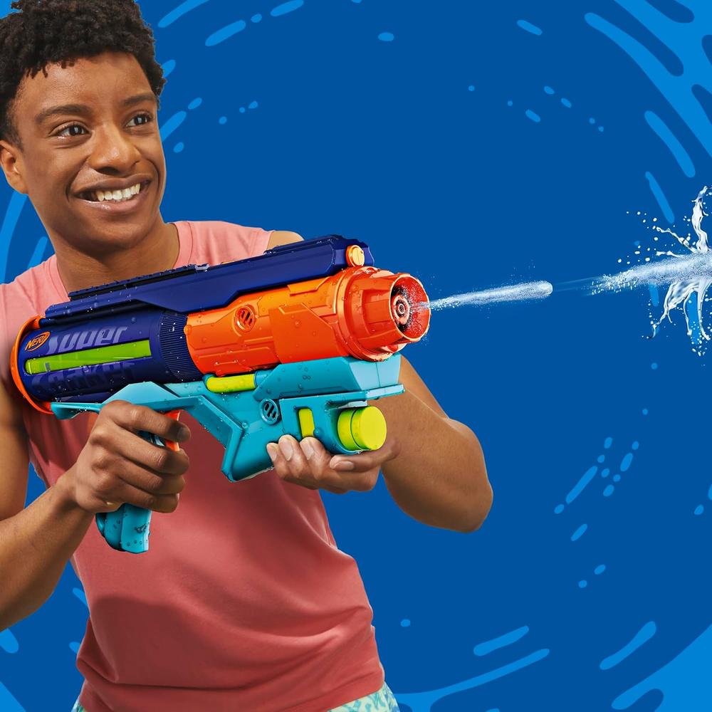 NERF LANZADOR SUPER SOAKER POWER DRENCH - 4