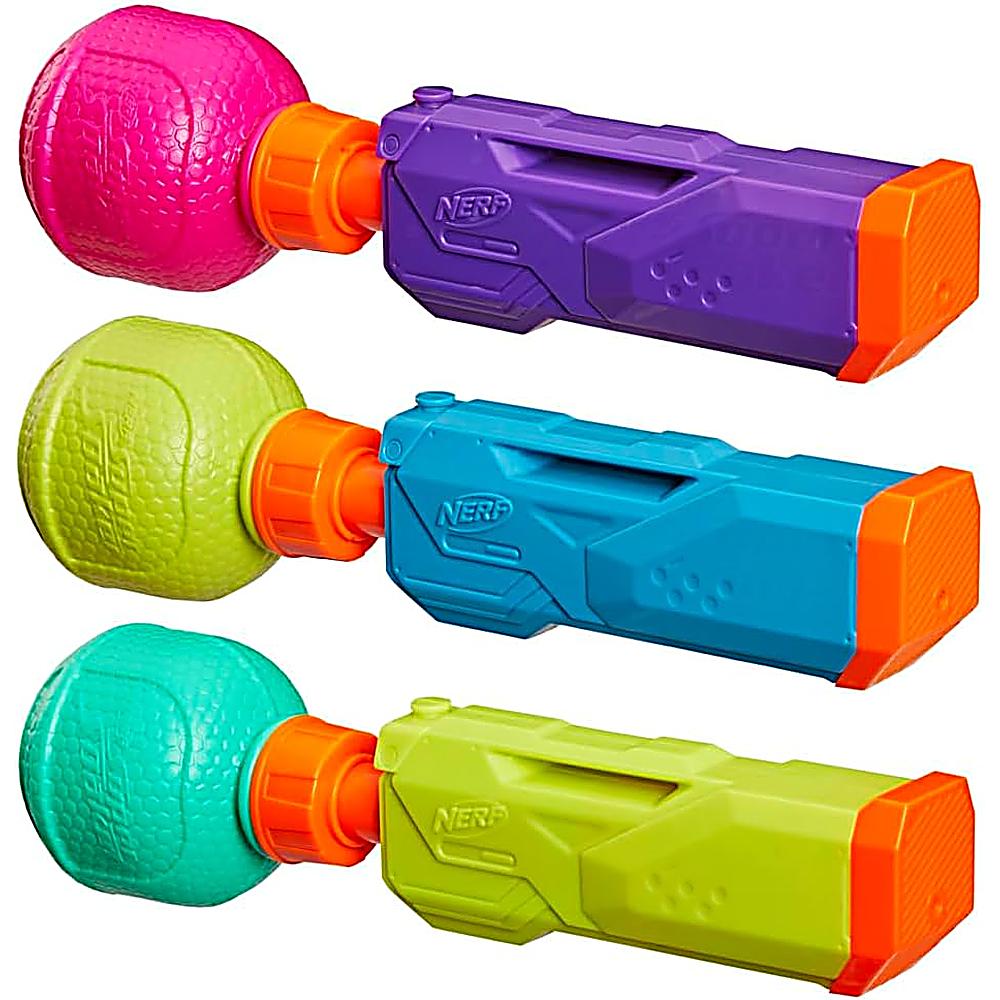 NERF LANZADORES SUPER SOAKER BOTTLE BURST TRIO DE 3 PIEZAS - 2