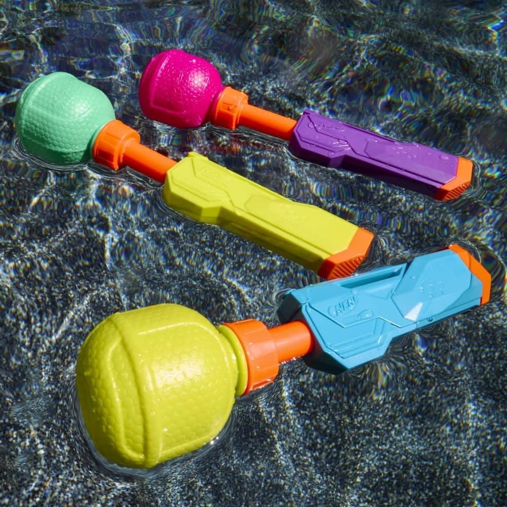 NERF LANZADORES SUPER SOAKER BOTTLE BURST TRIO DE 3 PIEZAS - 6