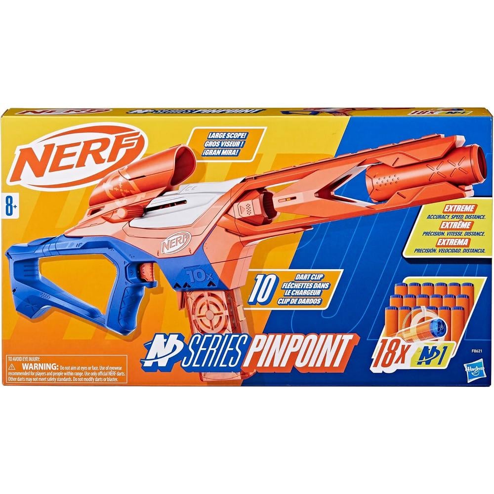 NERF LANZADOR N SERIES PINPOINT CON 18 DARDOS - 3