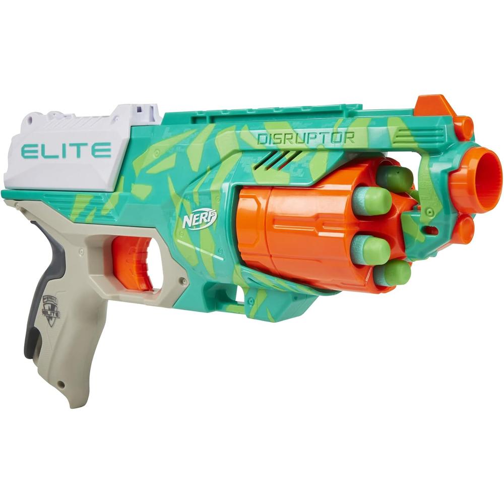 NERF LANZADOR ELITE DISRUPTOR DYNAMIC GREEN - 1