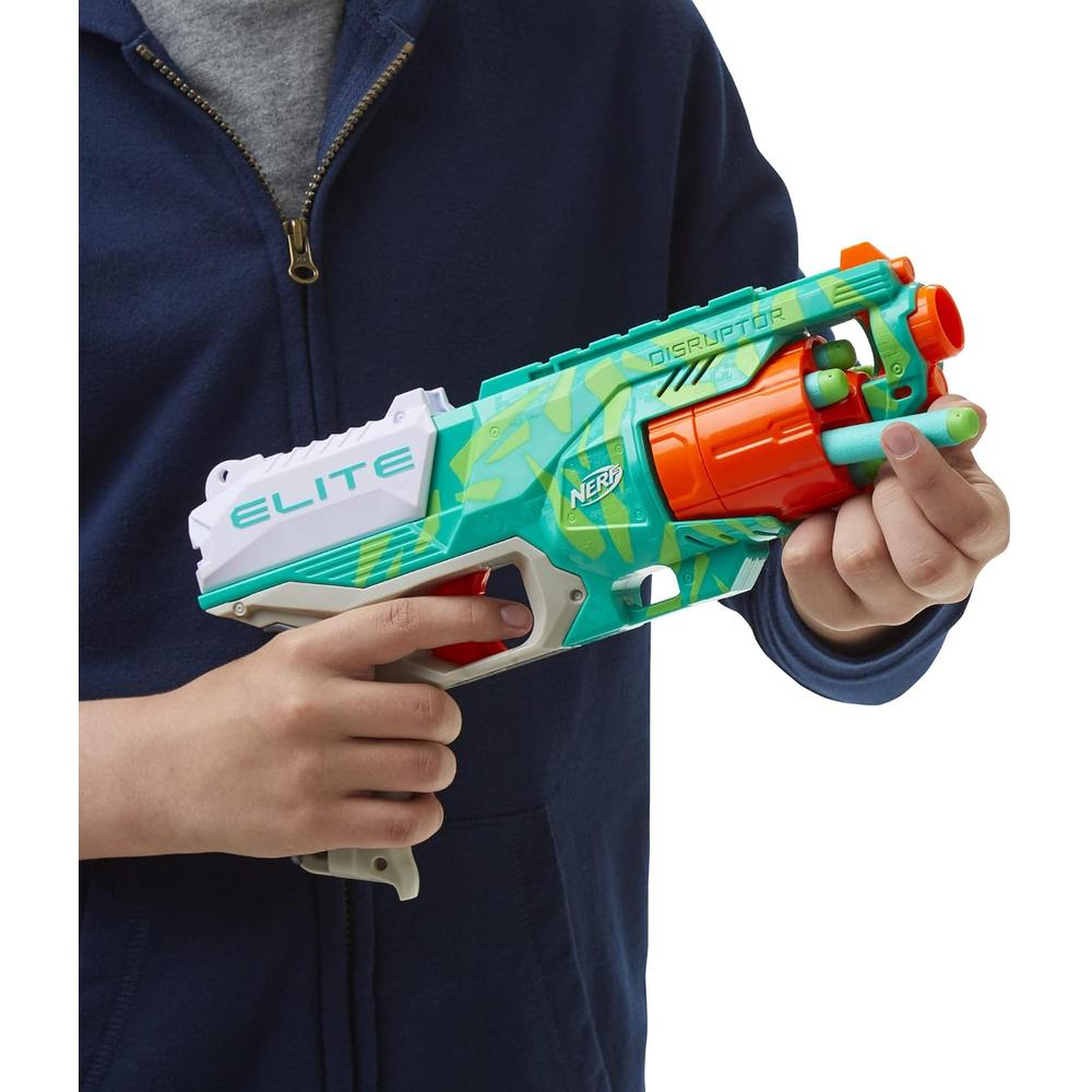 NERF LANZADOR ELITE DISRUPTOR DYNAMIC GREEN - 3