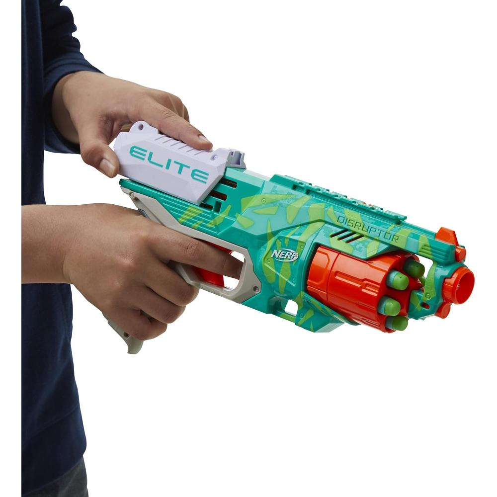 NERF LANZADOR ELITE DISRUPTOR DYNAMIC GREEN - 4