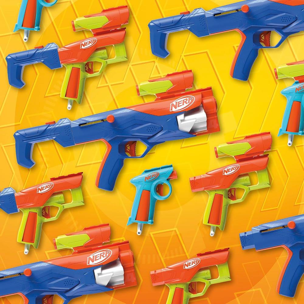 NERF LANZADORES N SERIES GEAR UP PACK DE 3 PIEZAS - 6