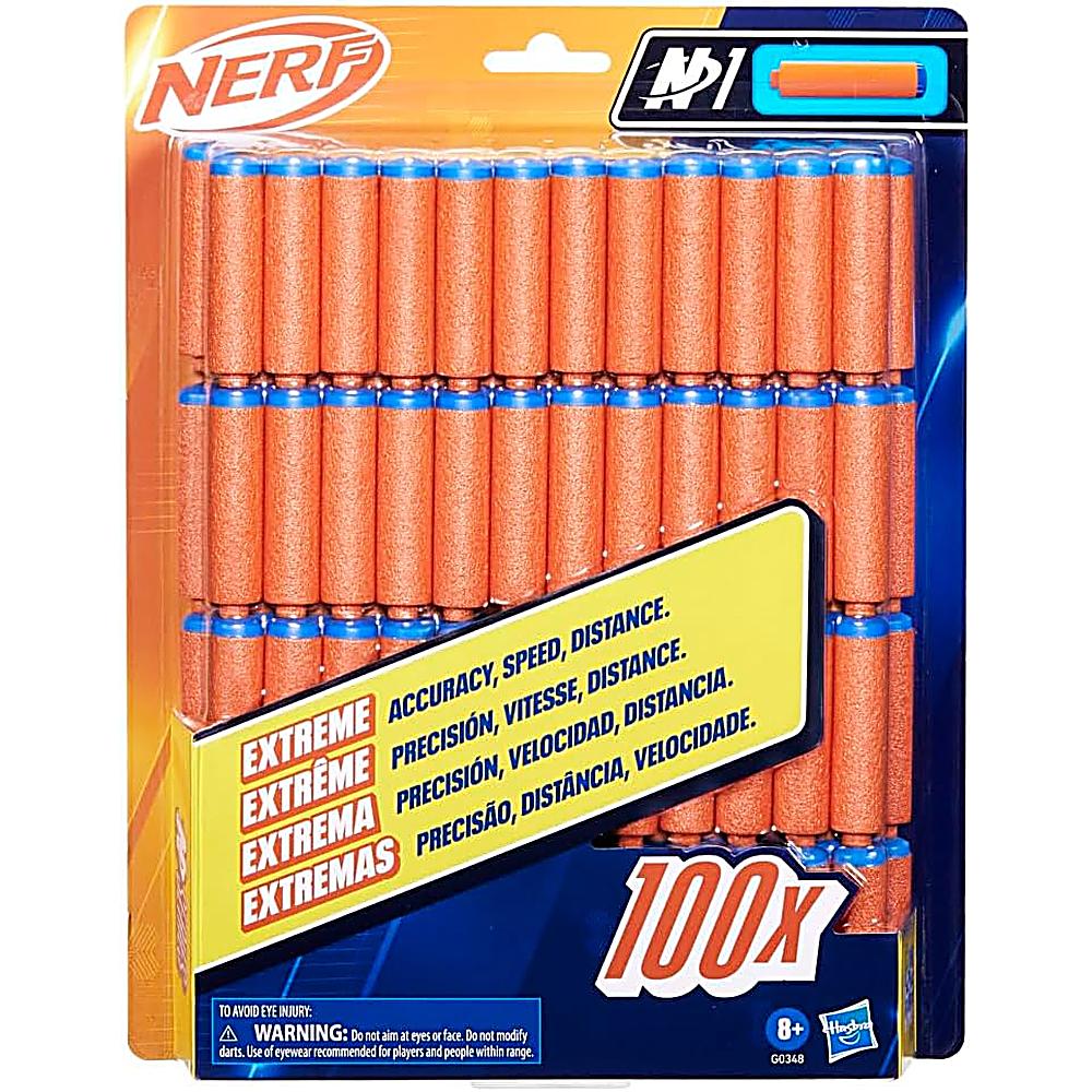 NERF DARDOS N SERIES N1 PAQUETE DE 100 PIEZAS - 3