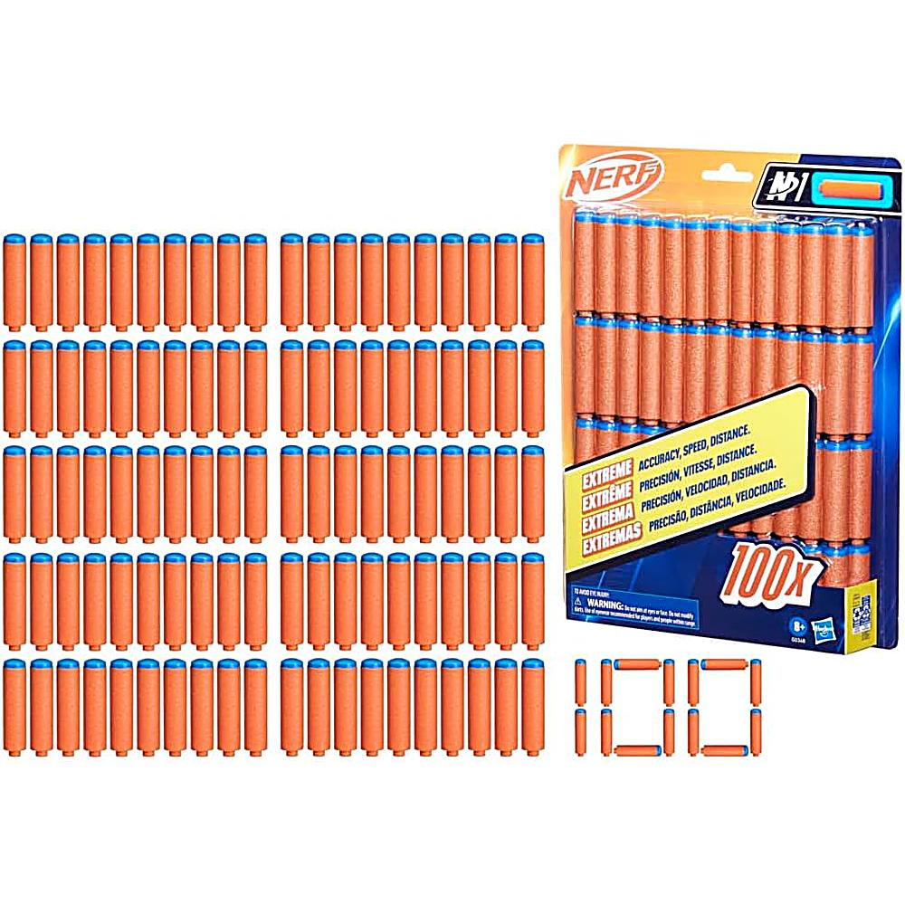 NERF DARDOS N SERIES N1 PAQUETE DE 100 PIEZAS - 4