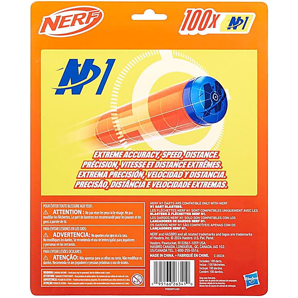 NERF DARDOS N SERIES N1 PAQUETE DE 100 PIEZAS - 5