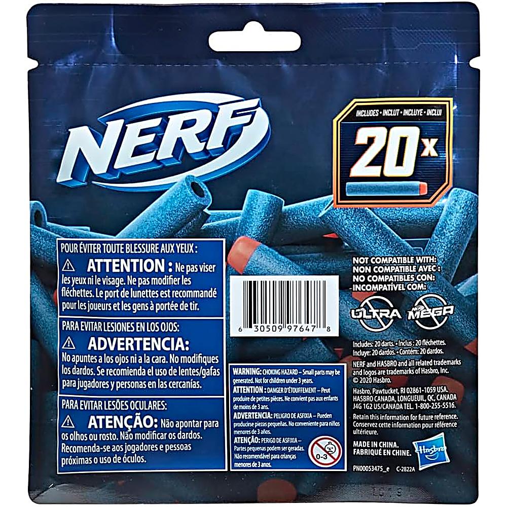 NERF DARDOS ELITE 2.0 PAQUETE DE 20 PIEZAS - 4