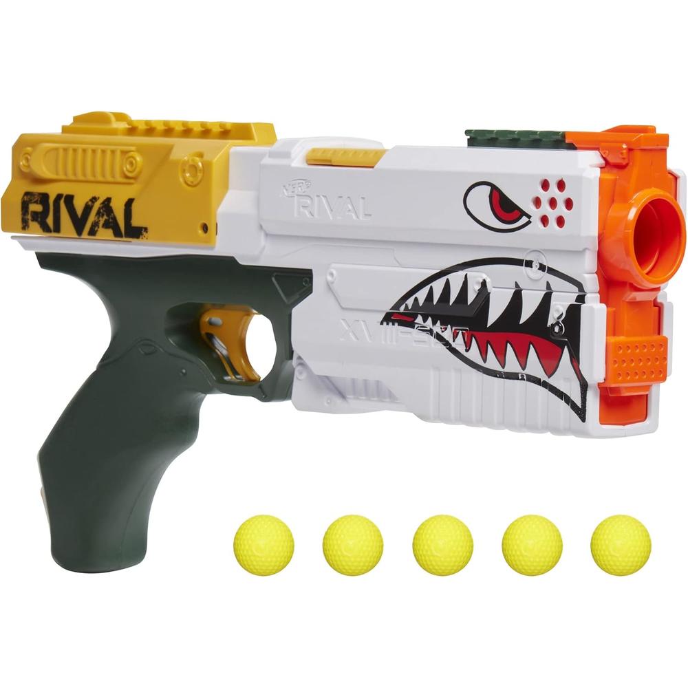 NERF LANZADOR RIVAL KRONOS XVIII-500 BLANCO - 1