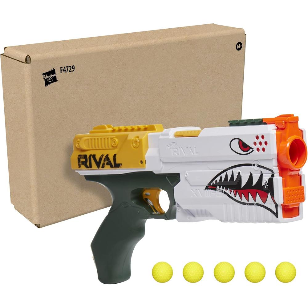 NERF LANZADOR RIVAL KRONOS XVIII-500 BLANCO - 2