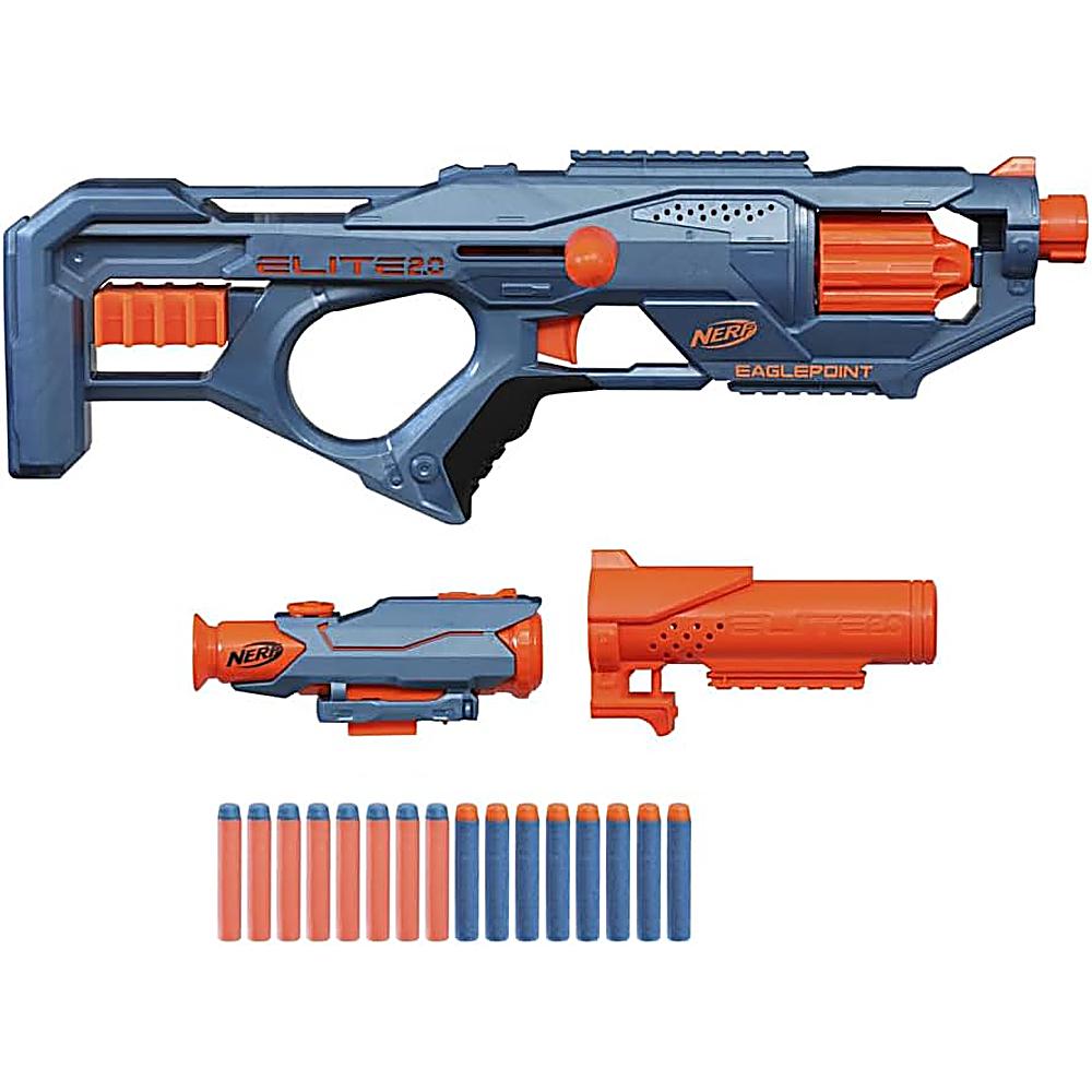 NERF LANZADOR ELITE 2.0 EAGLEPOINT RD-8 CON 16 DARDOS - 3
