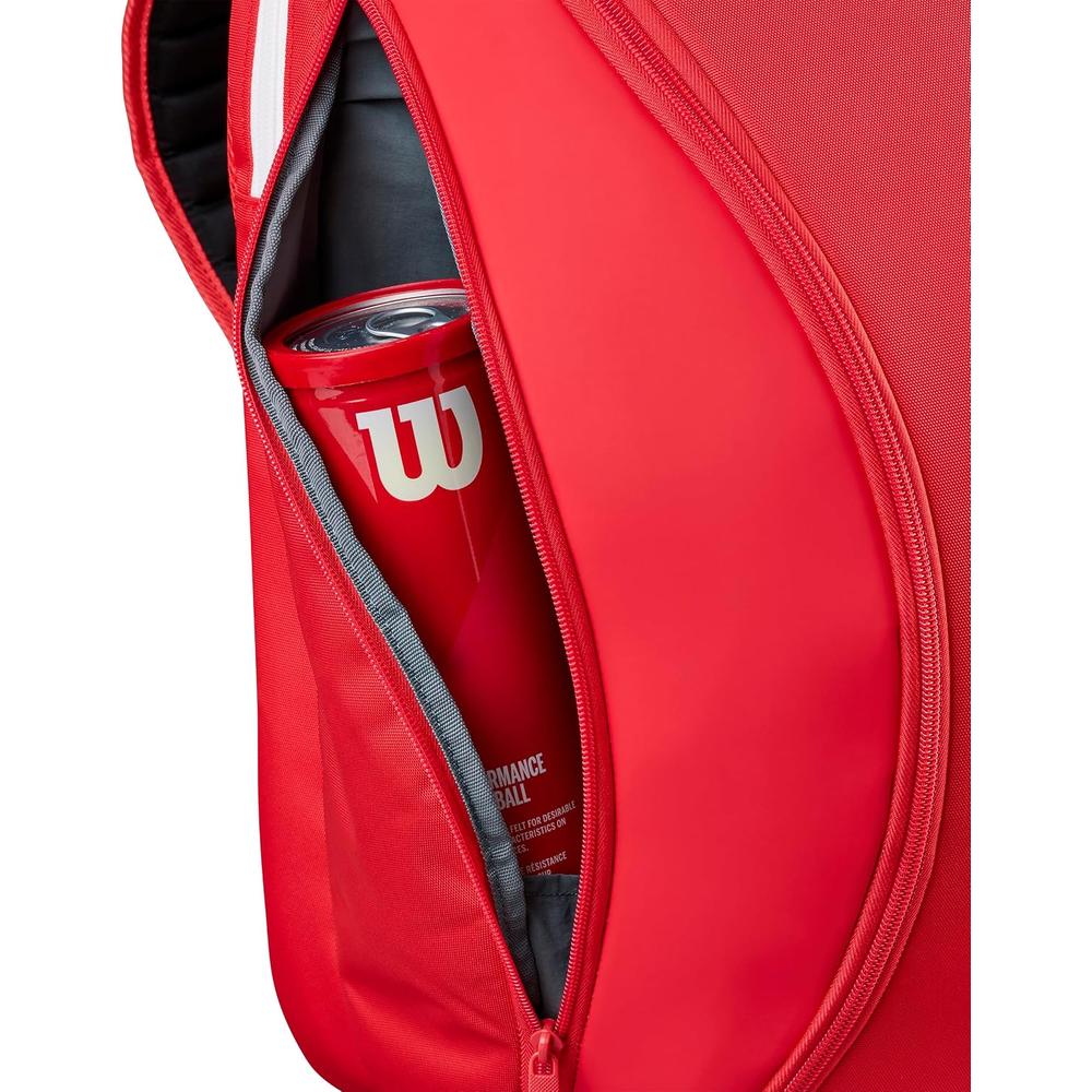 MOCHILA DE PÁDEL WILSON SUPER TOUR ROJO - 5