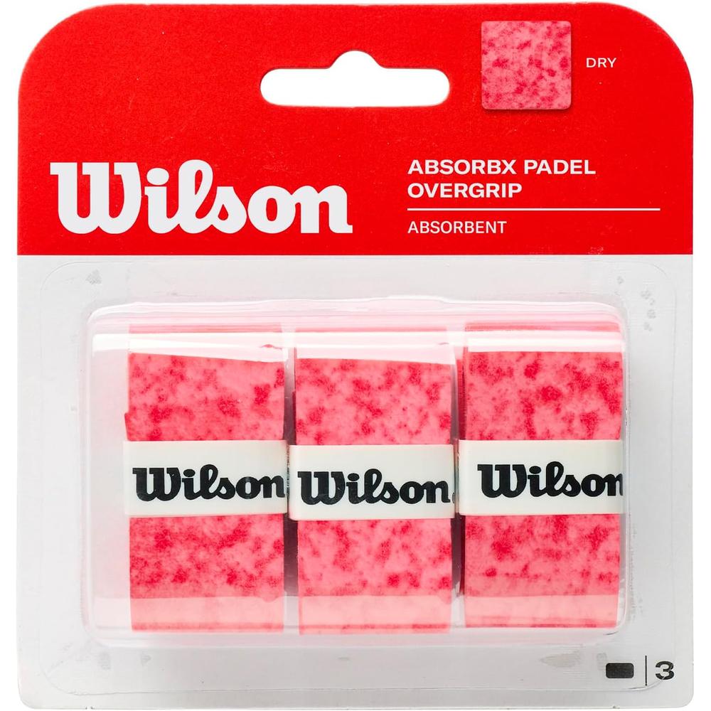 OVERGRIP DE PÁDEL WILSON ABSORB X ROJO - 1