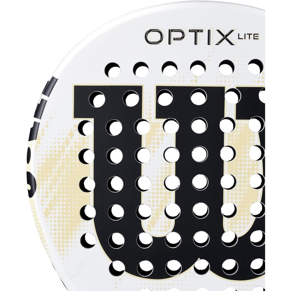 RAQUETA DE PÁDEL WILSON OPTIX V2 LITE BLANCO - 5