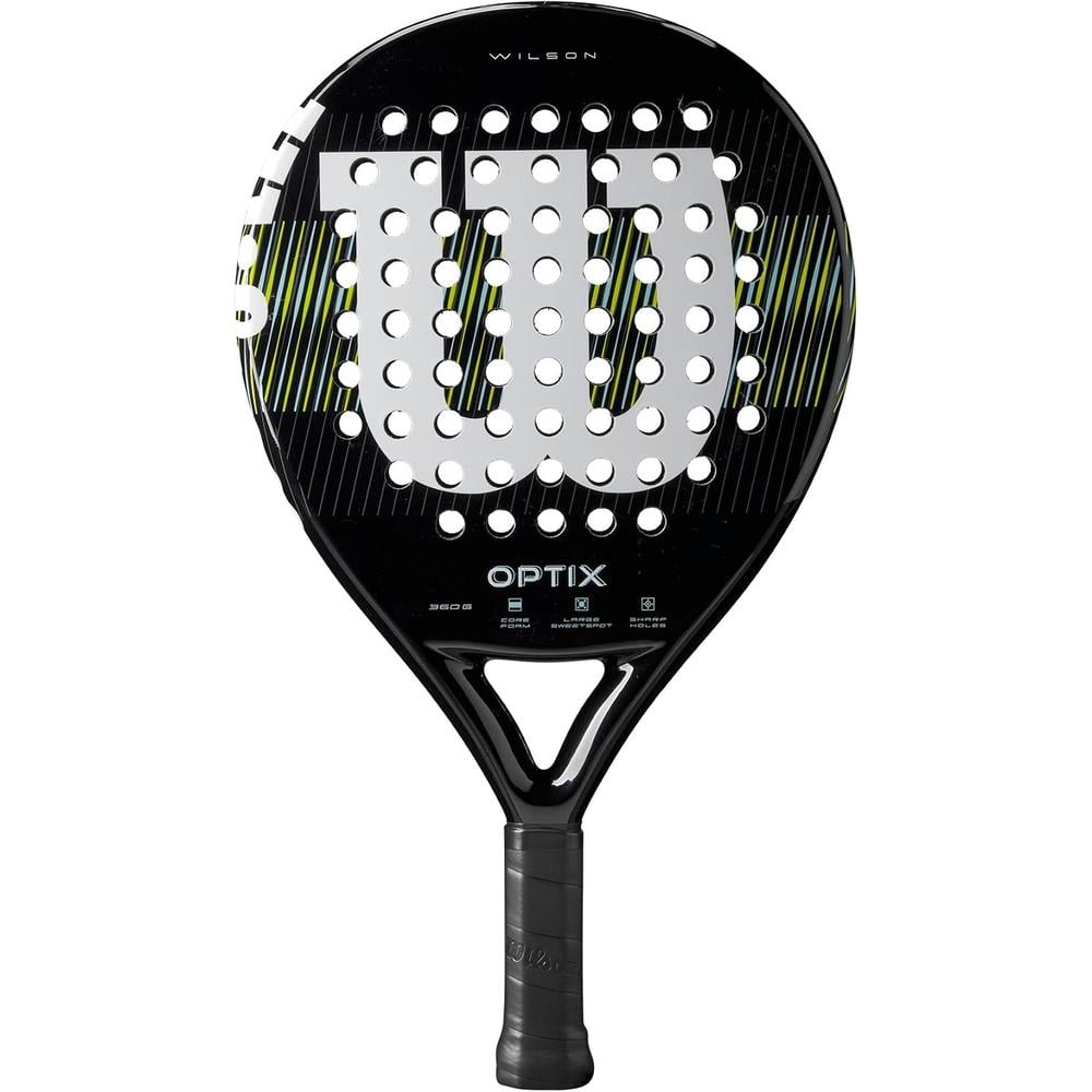 RAQUETA DE PÁDEL WILSON OPTIX V1 NEGRO - 1