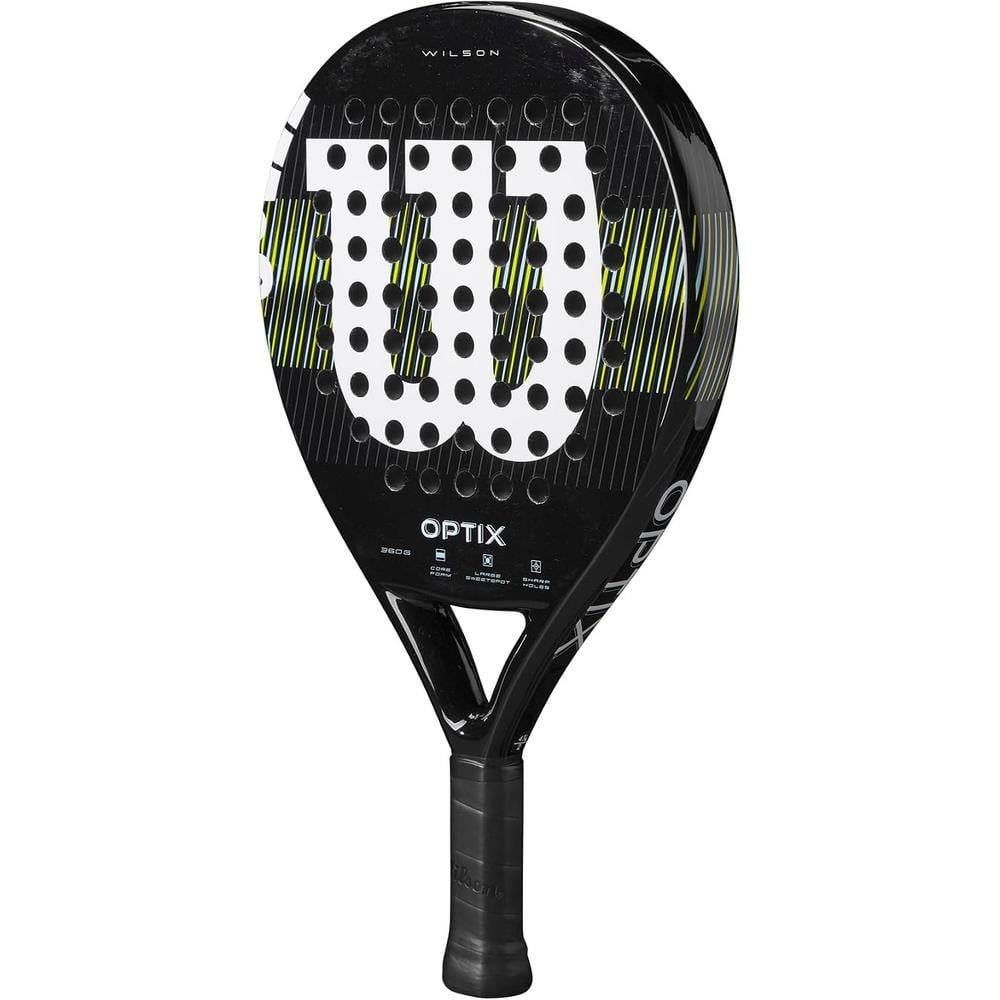 RAQUETA DE PÁDEL WILSON OPTIX V1 NEGRO - 3