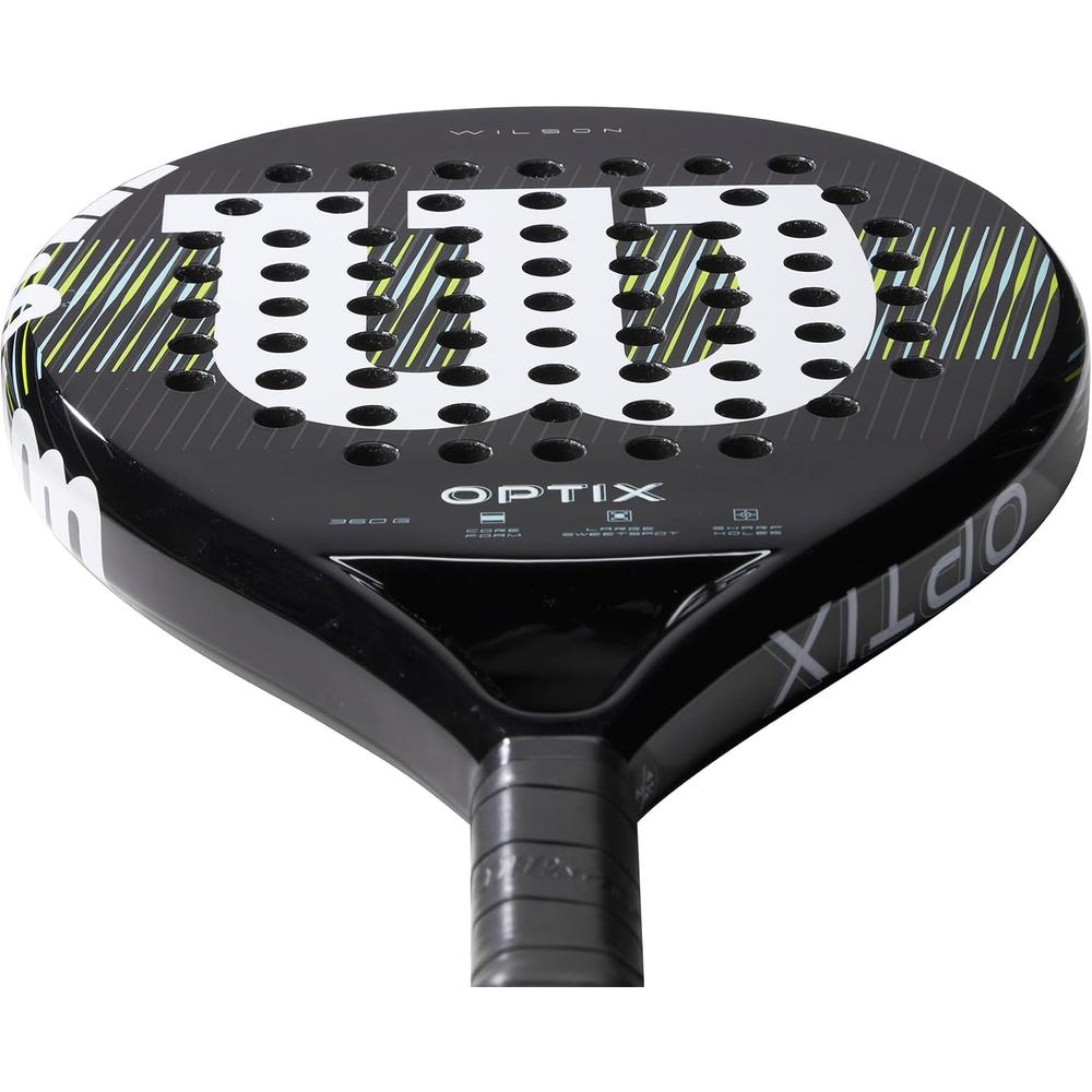 RAQUETA DE PÁDEL WILSON OPTIX V1 NEGRO - 4
