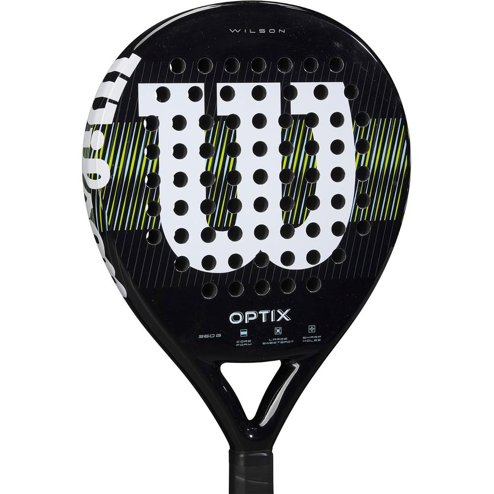RAQUETA DE PÁDEL WILSON OPTIX V1 NEGRO - 5