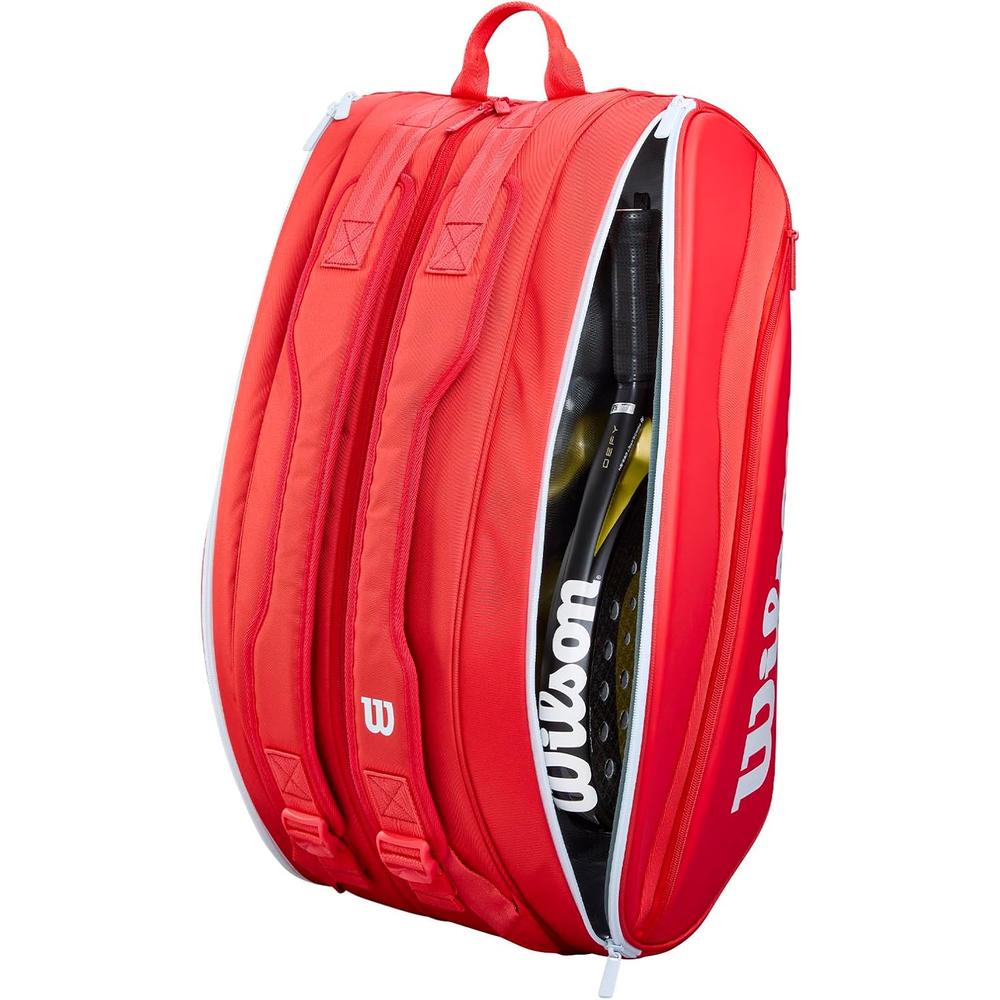BOLSO DE PÁDEL WILSON SUPER TOUR ROJO - 5
