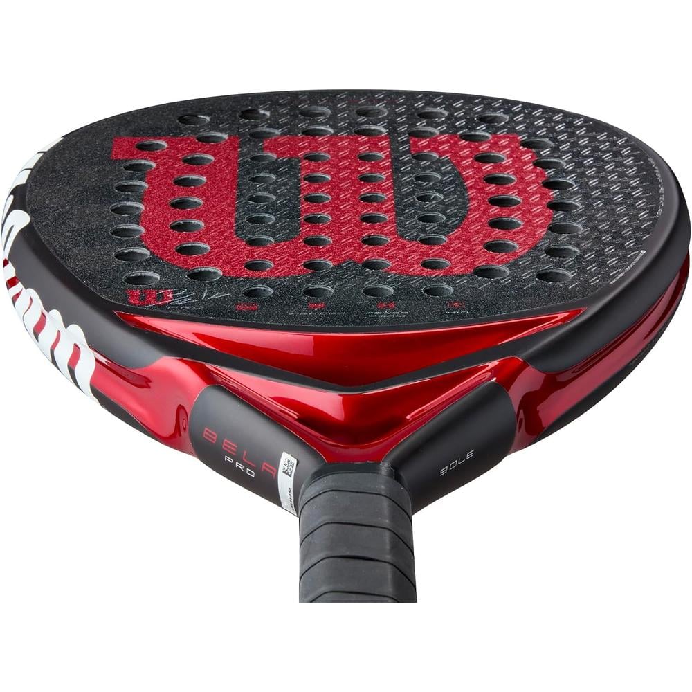 RAQUETA DE PÁDEL WILSON BELA PRO V3 NEGRO - 4