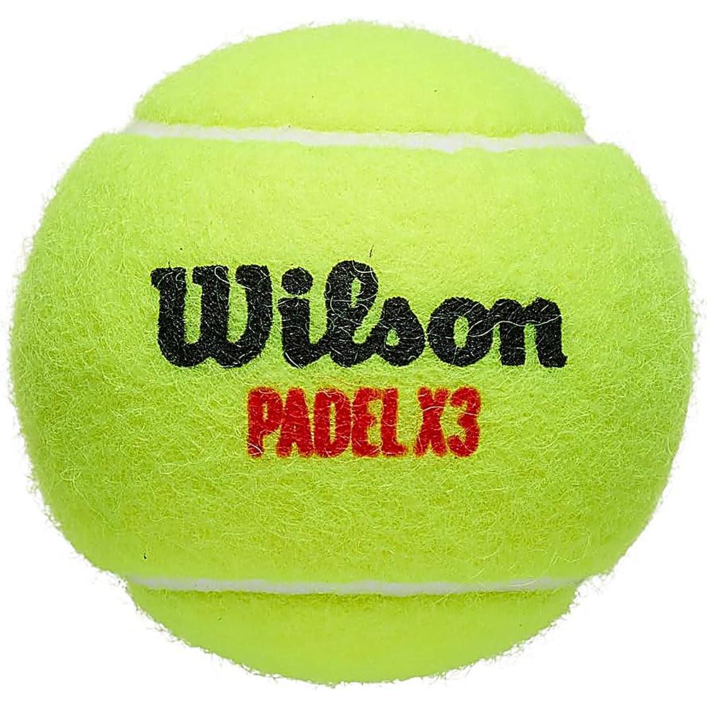 PELOTA DE PÁDEL WILSON 3 UND AMARILLA - 4