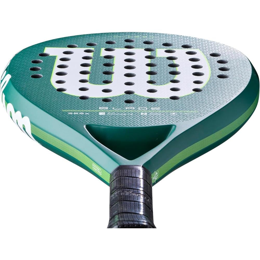 RAQUETA DE PÁDEL WILSON BLADE V4 ADULTO VERDE - 4