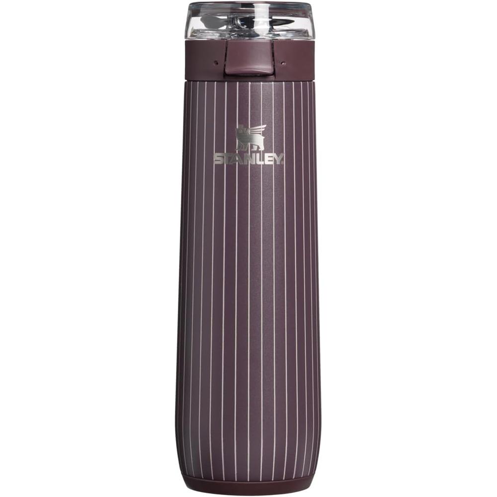 STANLEY FLOWSTATE SPRING BOTTLE 591 ML FIG PINSTRIPE - 1