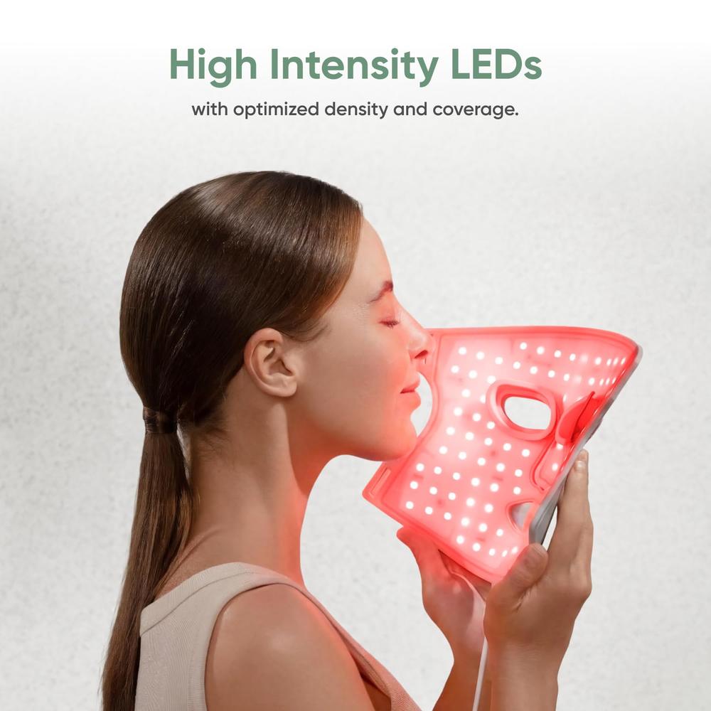 MASCARILLA FACIAL NANOLEAF TERAPIA DE LUZ LED 432 LED - 3