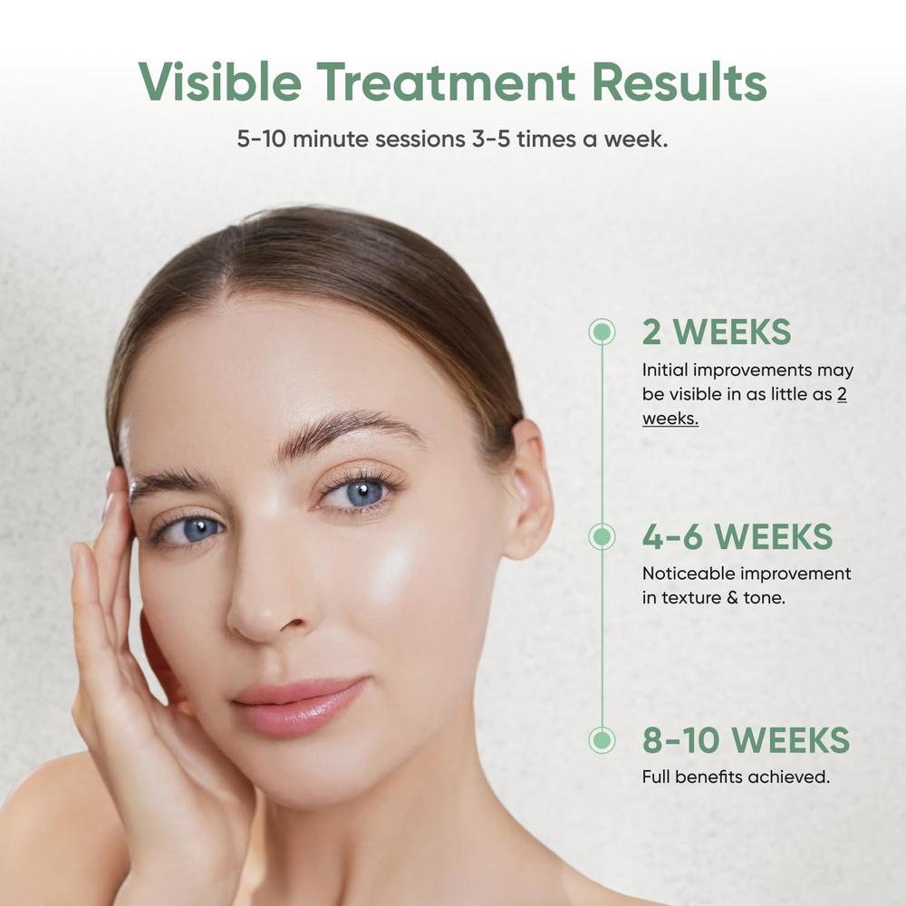 MASCARILLA FACIAL NANOLEAF TERAPIA DE LUZ LED 432 LED - 4