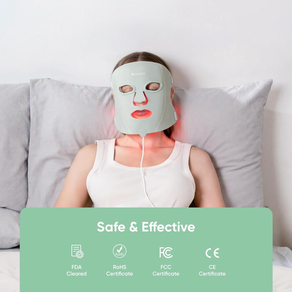 MASCARILLA FACIAL NANOLEAF TERAPIA DE LUZ LED 432 LED - 6