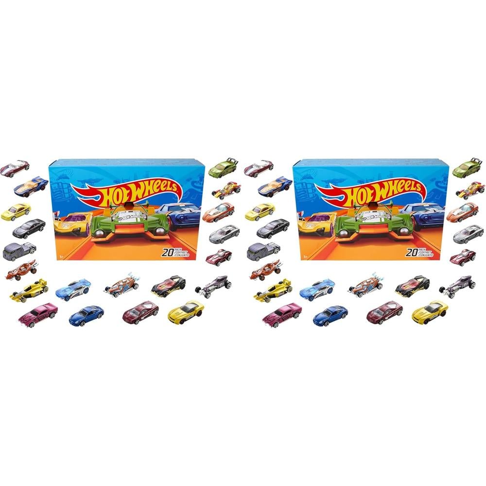 HOT WHEELS AUTOS Y CAMIONES 40 PZS - 1