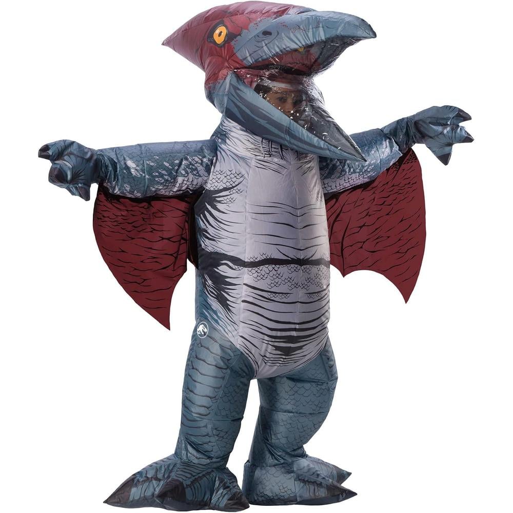 DISFRAZ PTERANODON INFLABLE PARA ADULTO | GRIS - 1