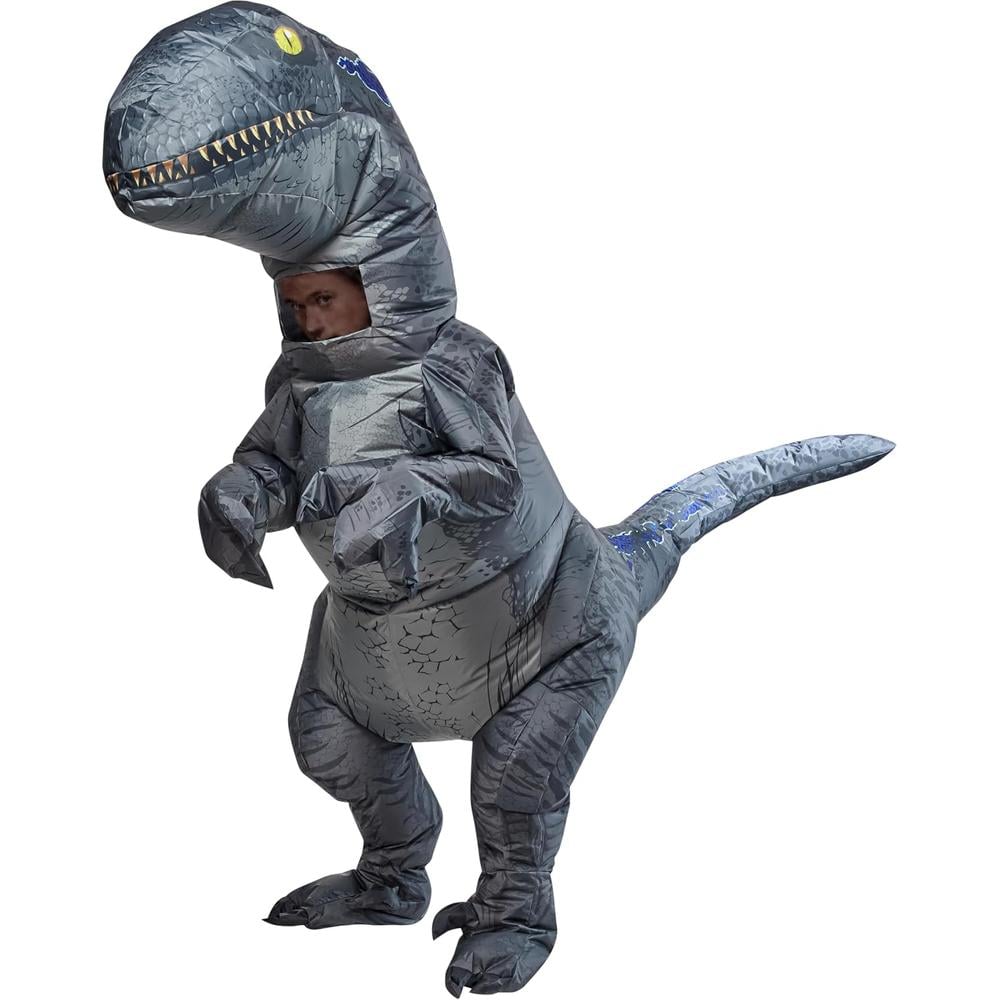 DISFRAZ JURASSIC WORLD DINOSAURIO INFLABLE PARA ADULTO - 1