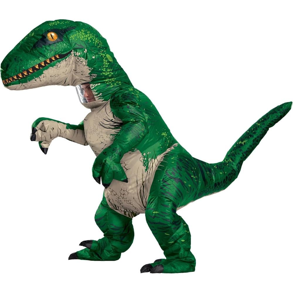 DISFRAZ JURASSIC WORLD DINOSAURIO INFLABLE PARA ADULTO - 4