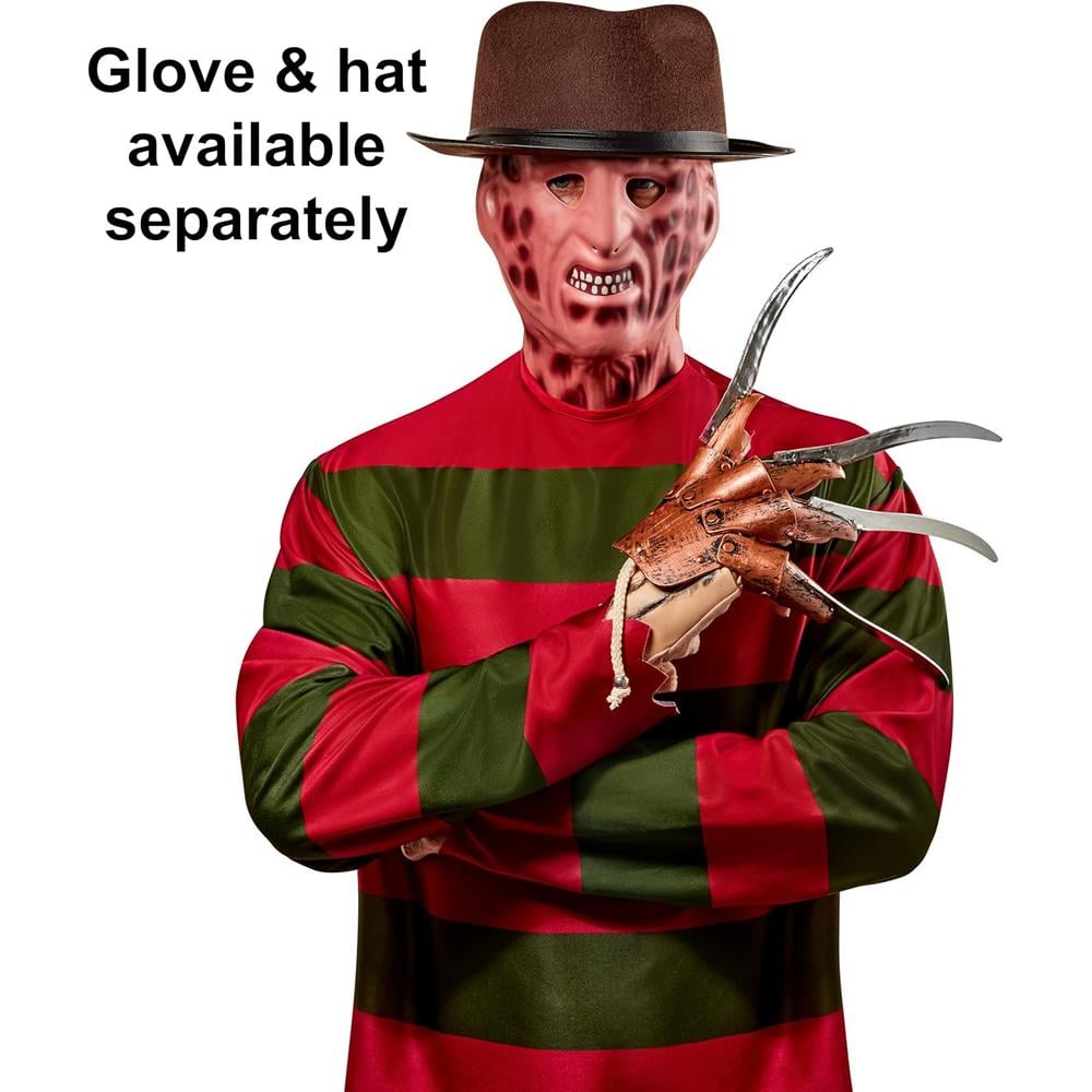 DISFRAZ A NIGHTMARE ON ELM STREET FREDDY KRUEGER PARA ADULTO - 2