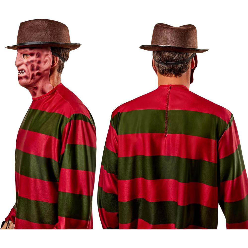 DISFRAZ A NIGHTMARE ON ELM STREET FREDDY KRUEGER PARA ADULTO - 4