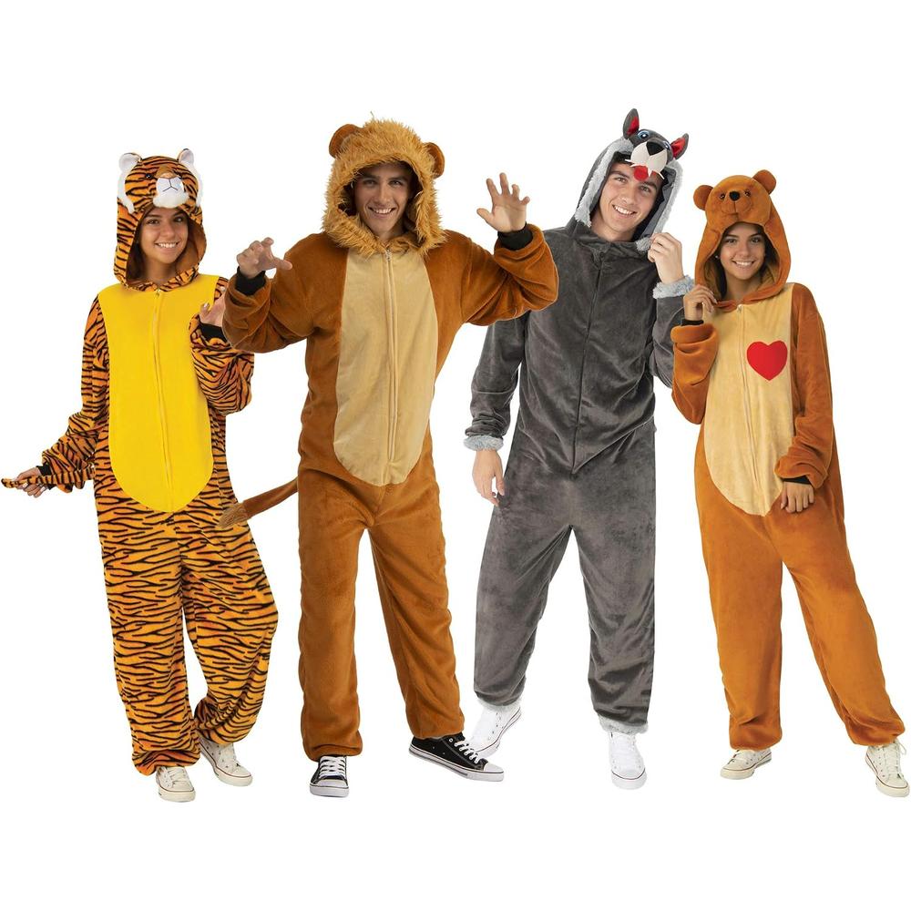 DISFRAZ JUMPSUIT CON CAPUCHA PARA ADULTO COMFYWEAR - 4
