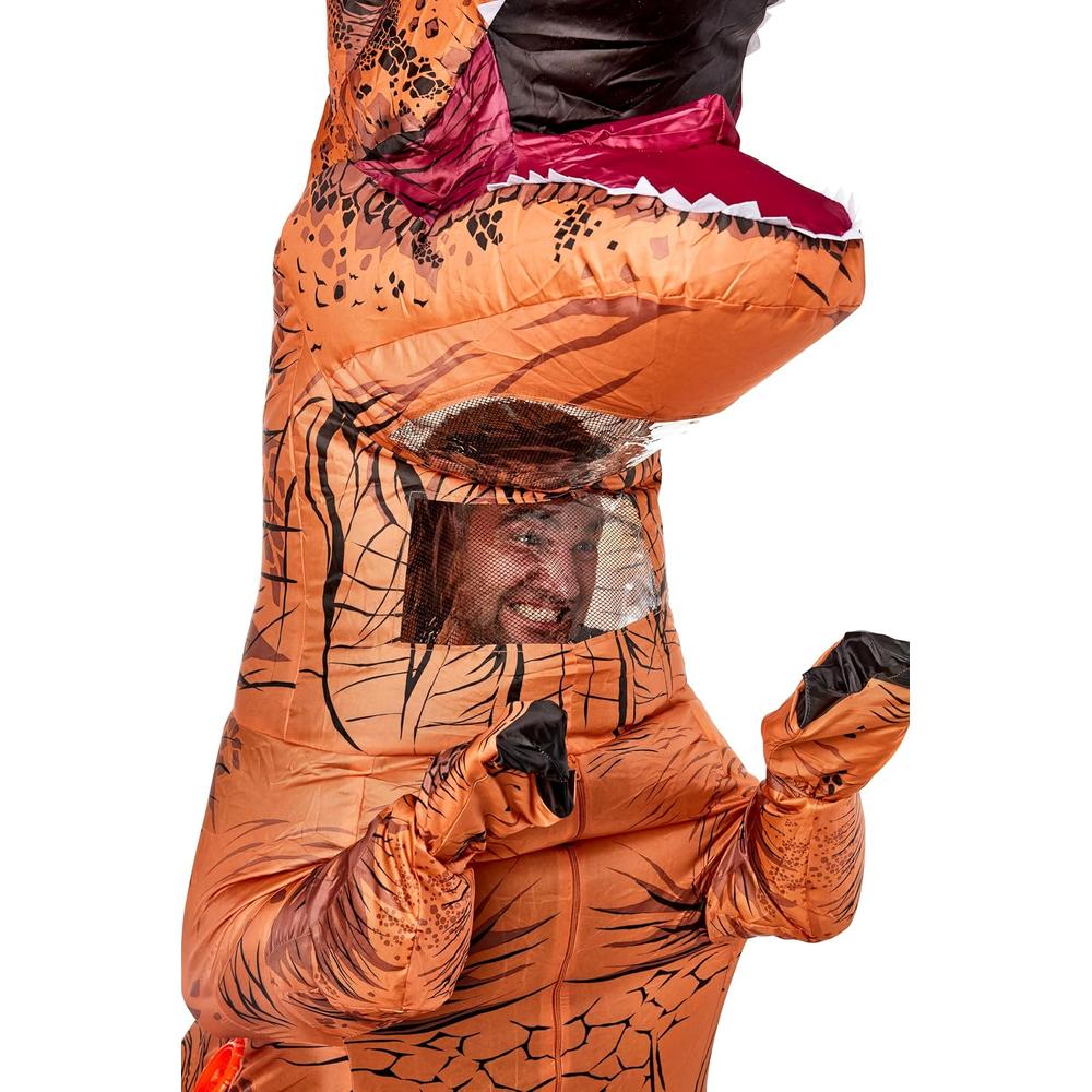 DISFRAZ JURASSIC WORLD DINOSAURIO INFLABLE PARA ADULTO - 5