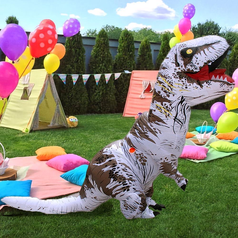 DISFRAZ DINO THE FLINTSTONES PARA ADULTO - 5