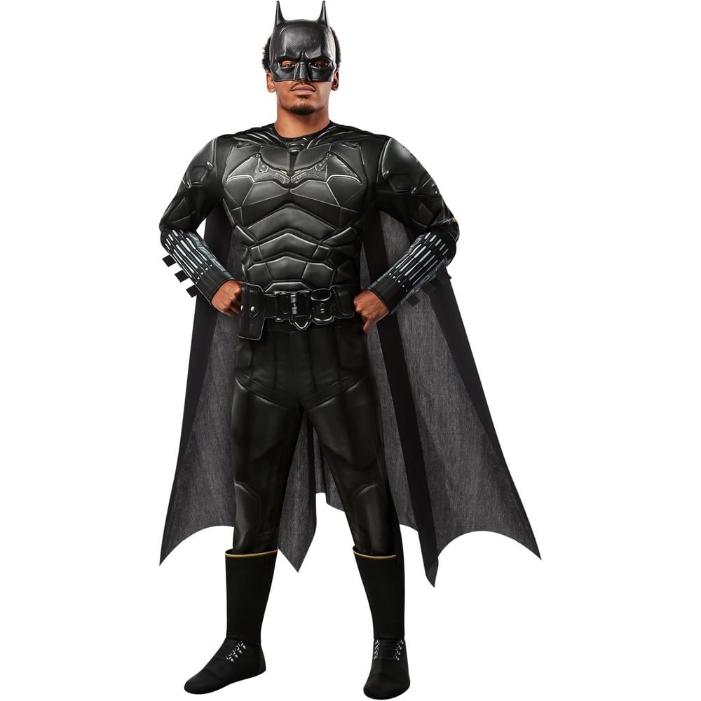 DISFRAZ BATMAN THE BATMAN PECHO MUSCULOSO DELUXE PARA ADULTO - 1