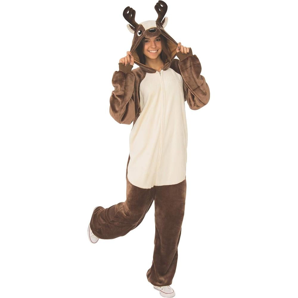 DISFRAZ JUMPSUIT CON CAPUCHA PARA ADULTO COMFYWEAR - 1