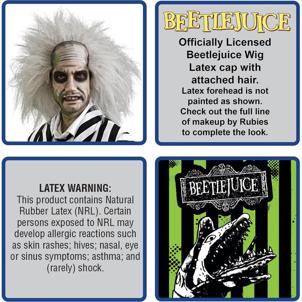 DISFRAZ BEETLEJUICE PARA ADULTO - 3