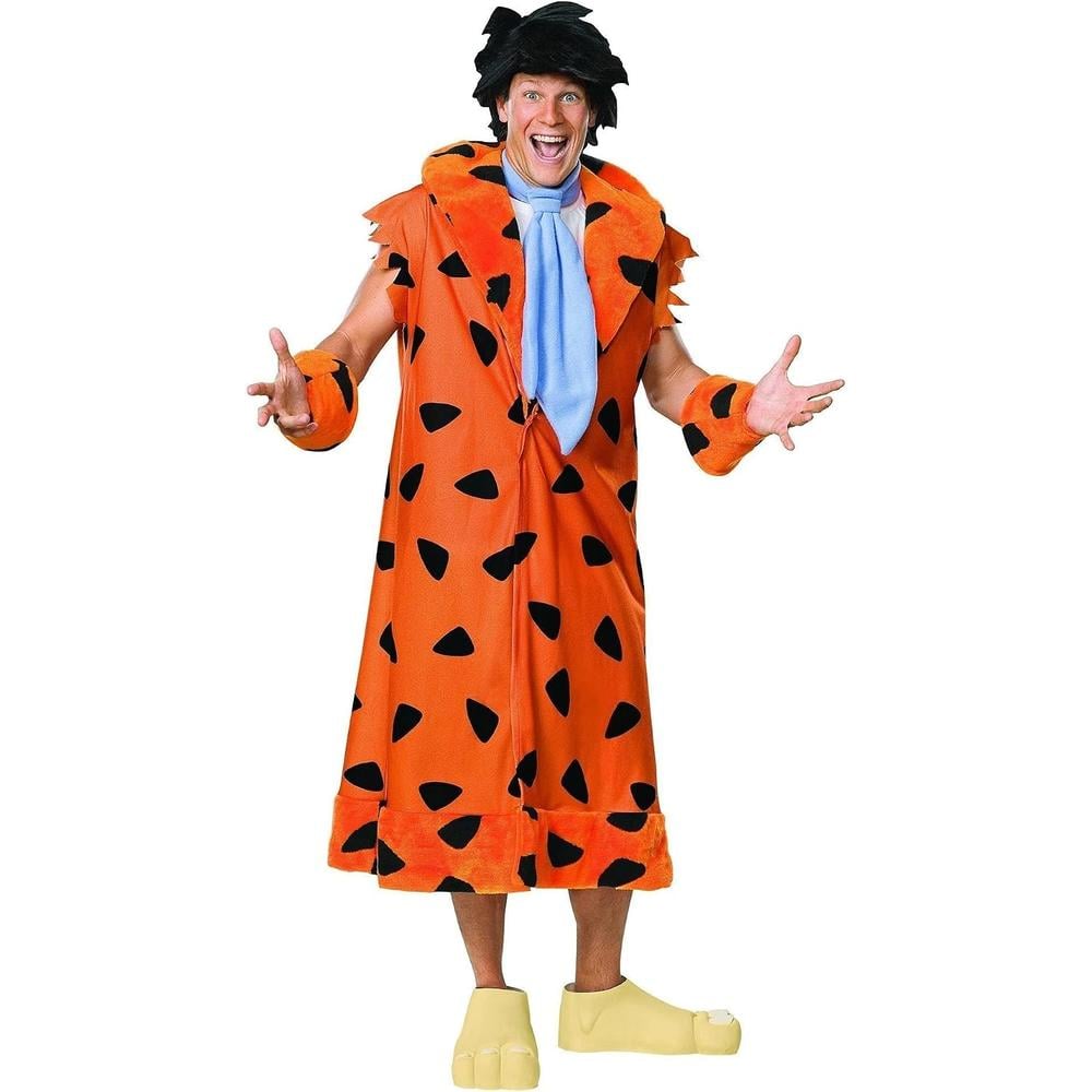 DISFRAZ THE FLINTSTONES FRED FLINTSTONE DELUXE PARA ADULTO - 1