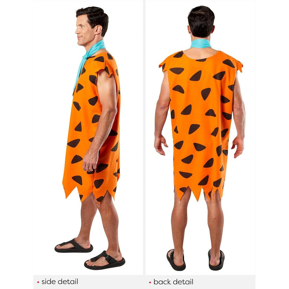 DISFRAZ THE FLINTSTONES FRED FLINTSTONE DELUXE PARA ADULTO - 2
