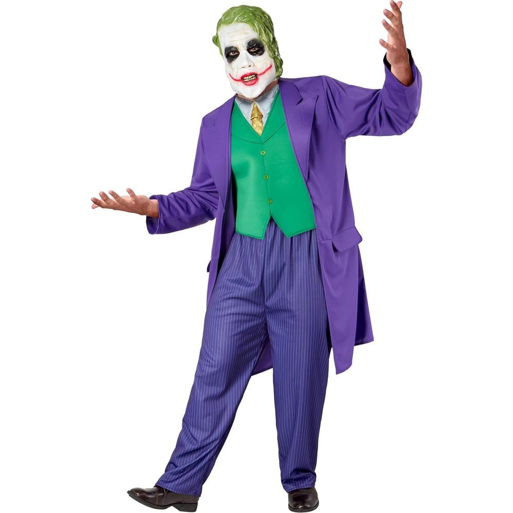 DISFRAZ DC BATMAN THE DARK KNIGHT JOKER PARA ADULTO - 1