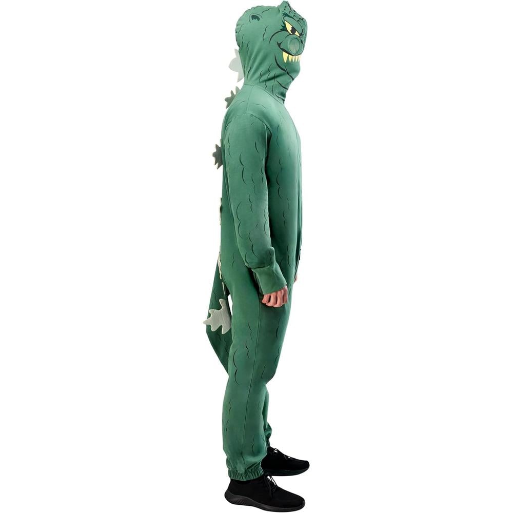 DISFRAZ GARFIELD JUMPSUIT CON CAPUCHA PARA ADULTO - 3