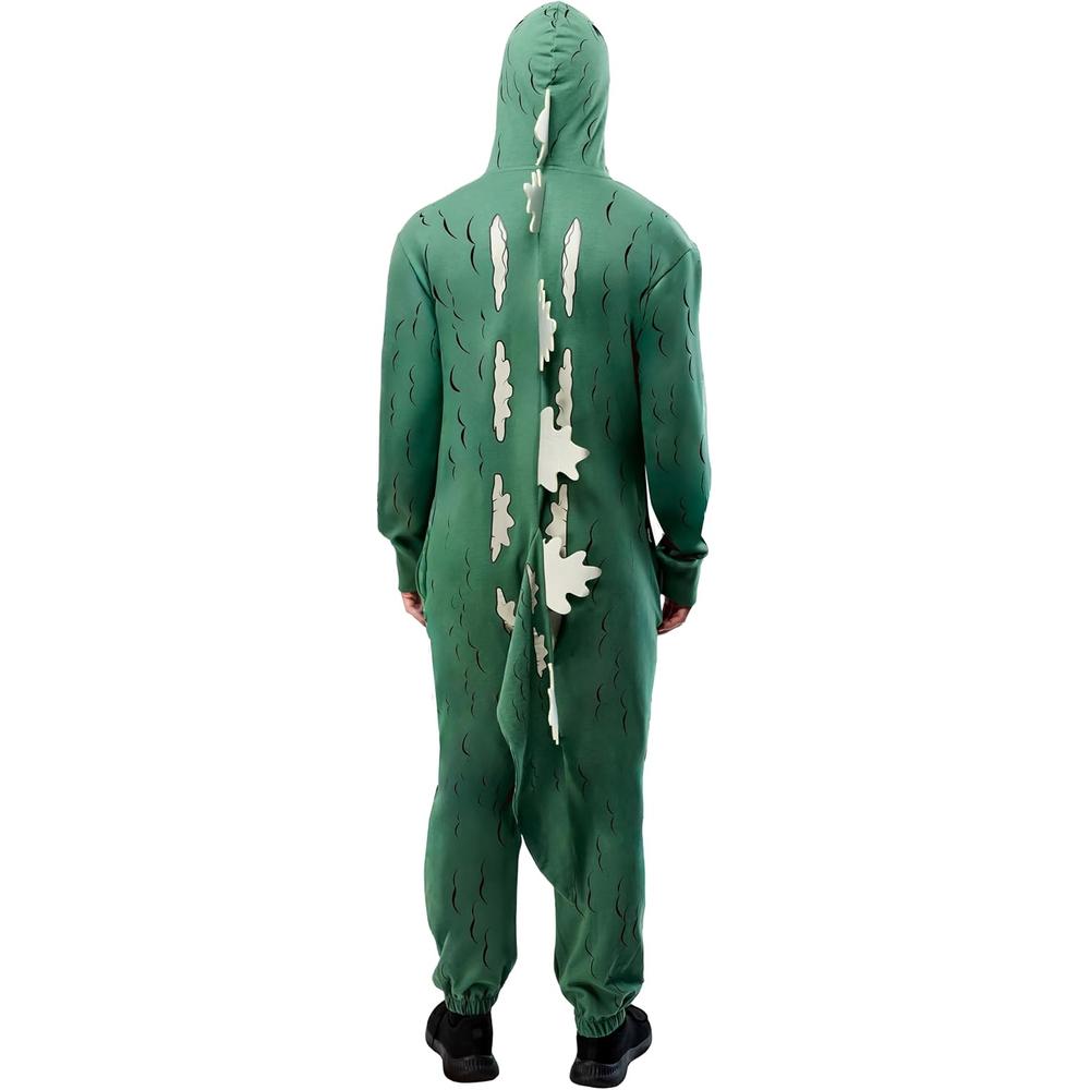 DISFRAZ GARFIELD JUMPSUIT CON CAPUCHA PARA ADULTO - 4