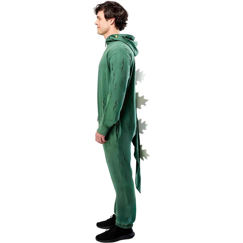 DISFRAZ GARFIELD JUMPSUIT CON CAPUCHA PARA ADULTO - 5
